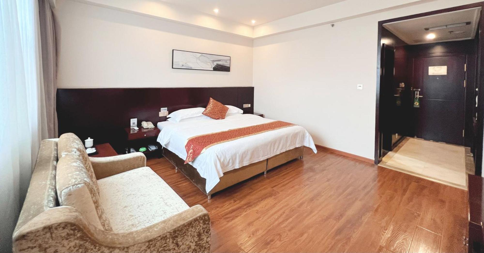 Chengdu Joyhub Cheer Hotel Shuangliu Exteriör bild